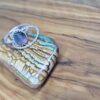 Ring Trilogie mit einem leuchtenden Boulder Opal - Image 3