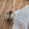 Edler Spinnring mit Vergoldung - Image 3