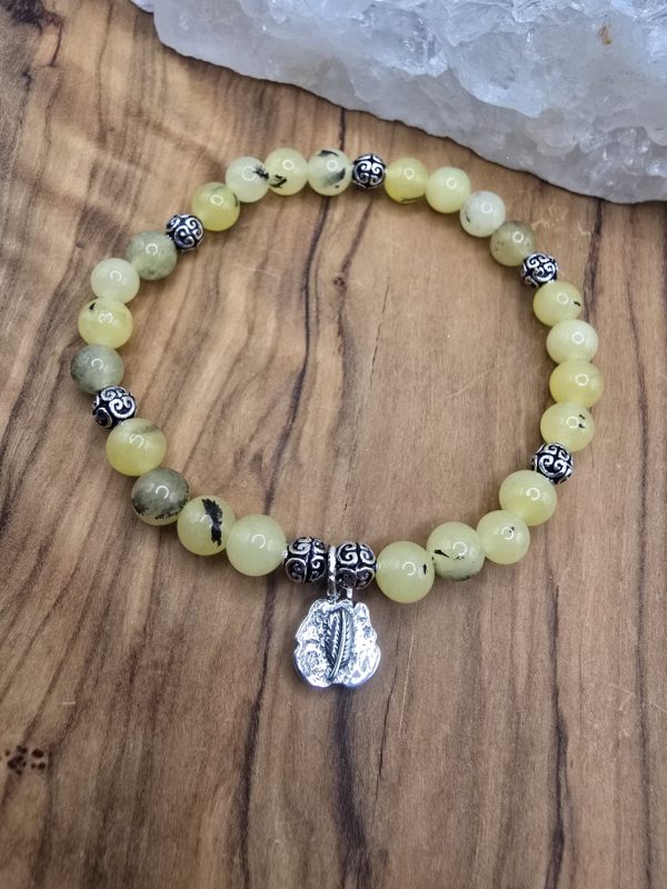 Unikate Armkette mit Honig- Opal