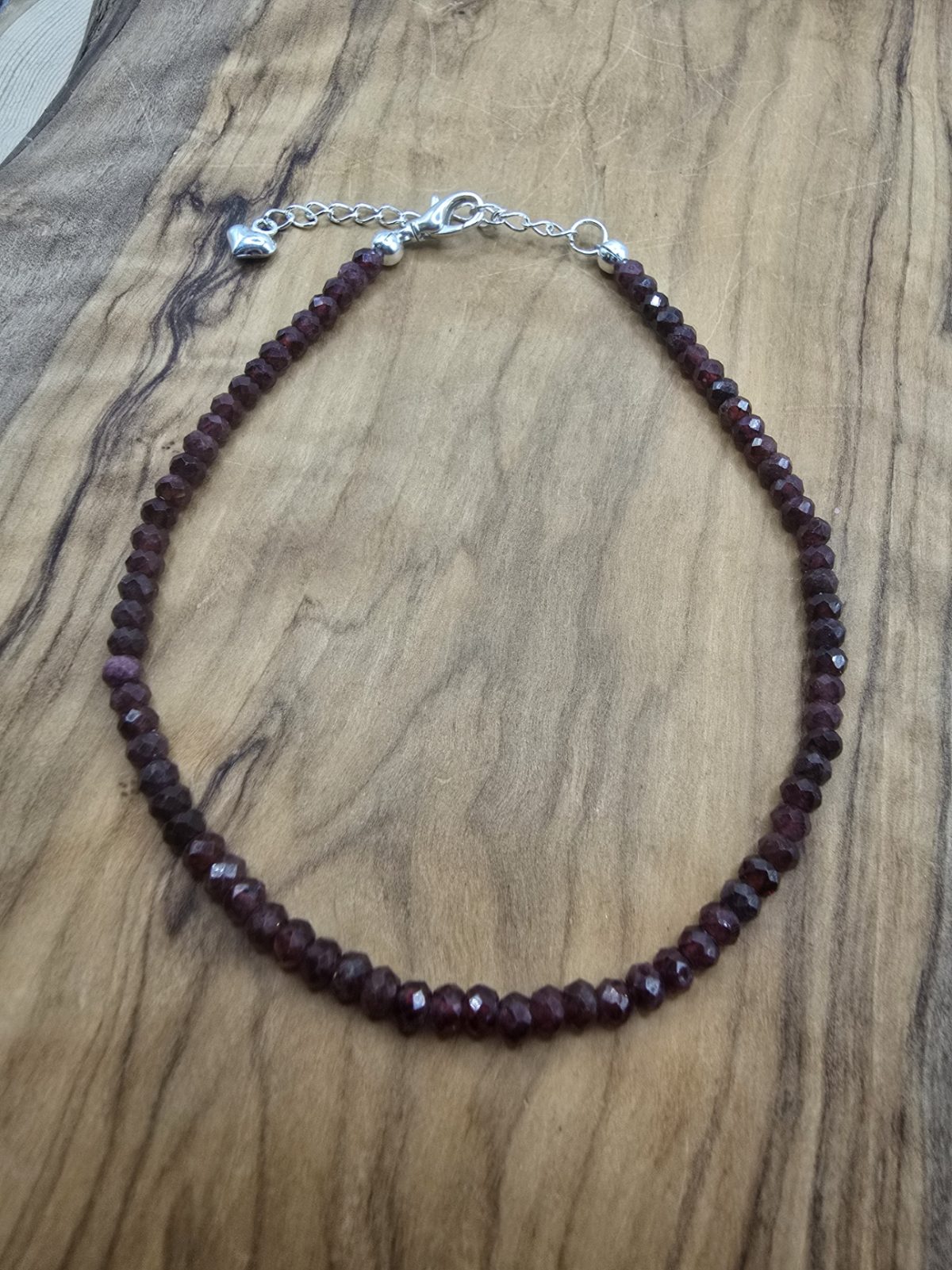 Fusskette mit Granat - Image 2